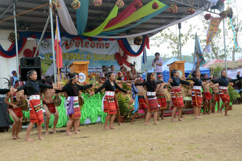 Barangay folks both young and old present cultural traditions during the 11th Begnas di Bauko in Bauko, Mountain Province last March 9-11, 2017. (March 14, 2017) REDJIE MELVIC CAWIS, PIA-CAR
