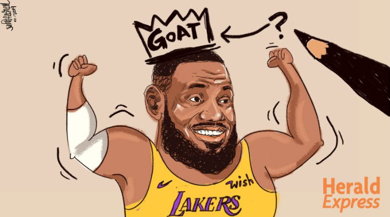 Lebron James: He says he's the GOAT, is 