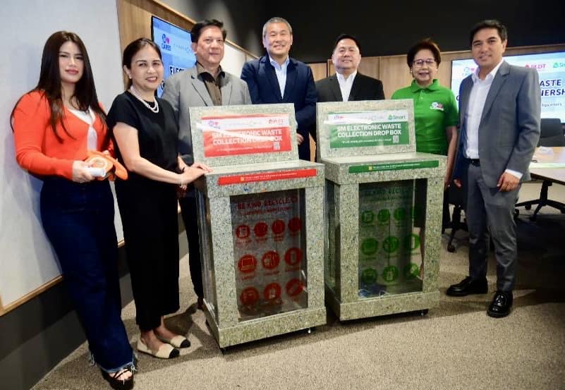 SM Cares, PLDT, Smart join hands to promote responsible e-waste disposal